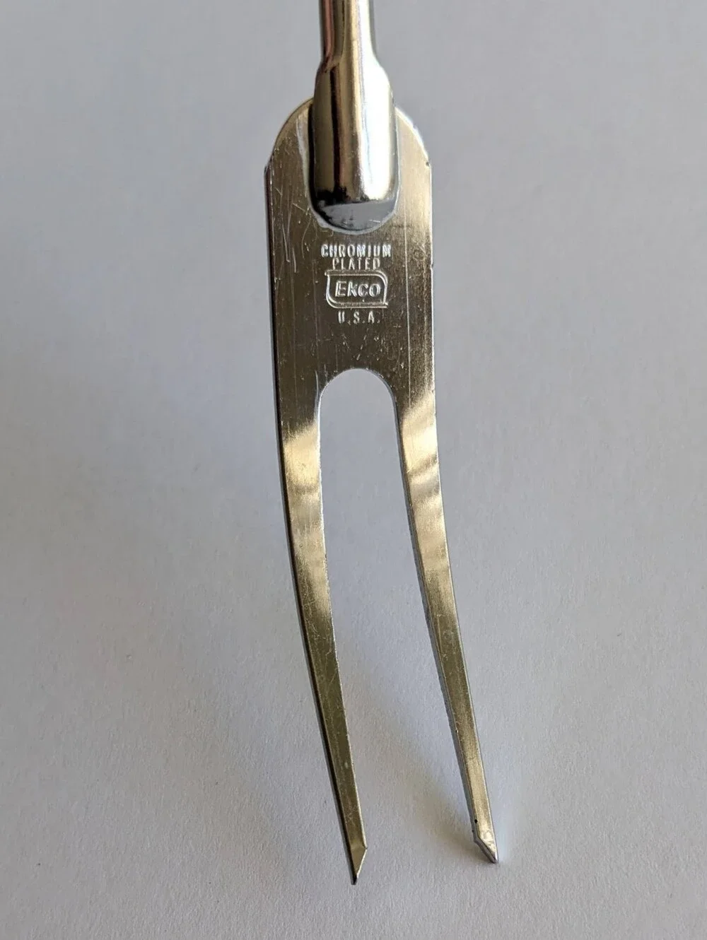 Vintage EKCO Avocado Green Kitchen Fork MCM 1970s Retro Kitchen Decor